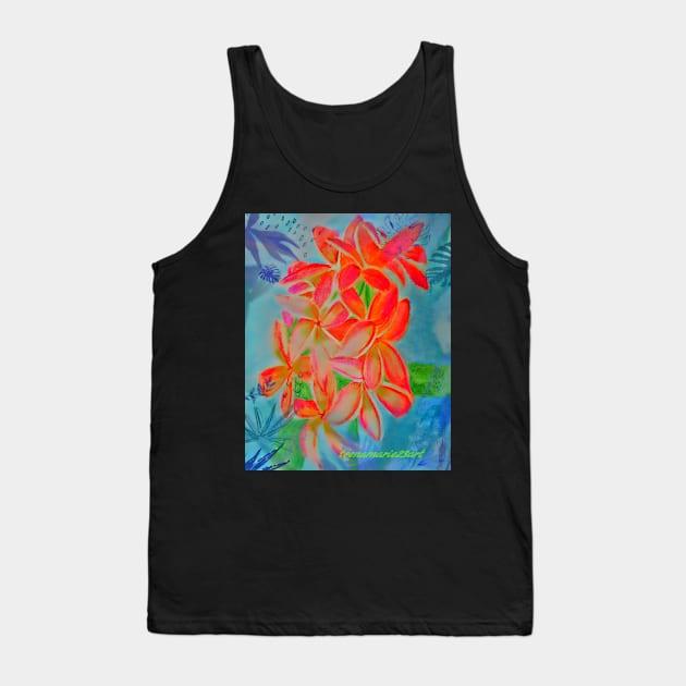 Flower Tank Top by teenamarie23art